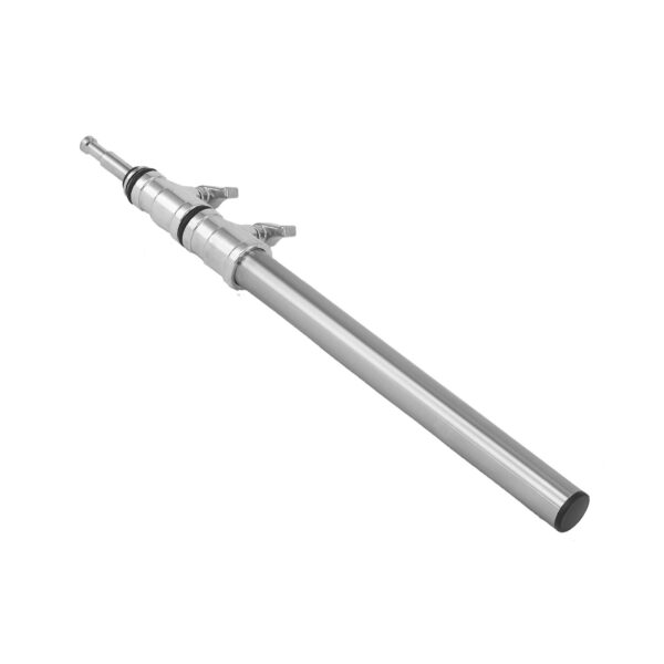 3-section pipe with baby pin 5/8" - short