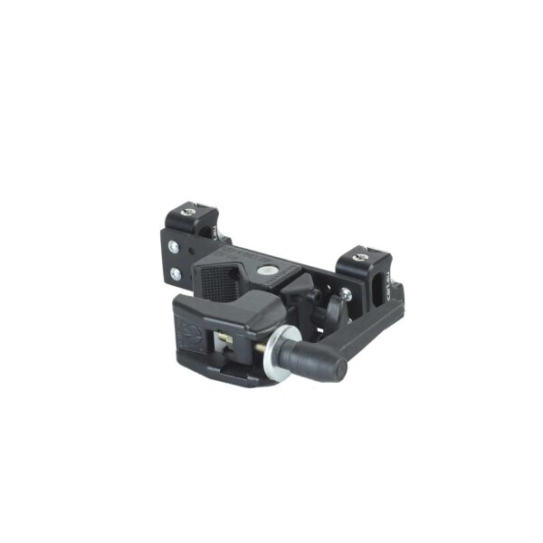 Aluminum plate Set with Manfroto Super Clamp +2x Quick clamp with threaded hole and adapter 3/8" to 1/4"