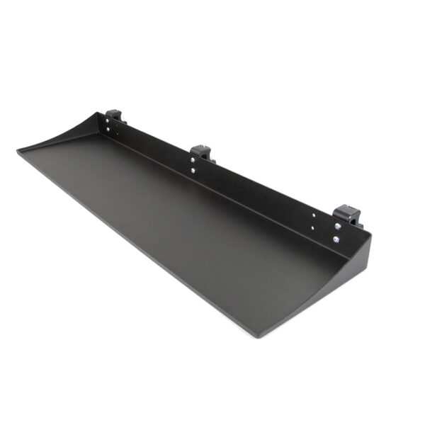 Keyboard shelf with 3x quick clamps